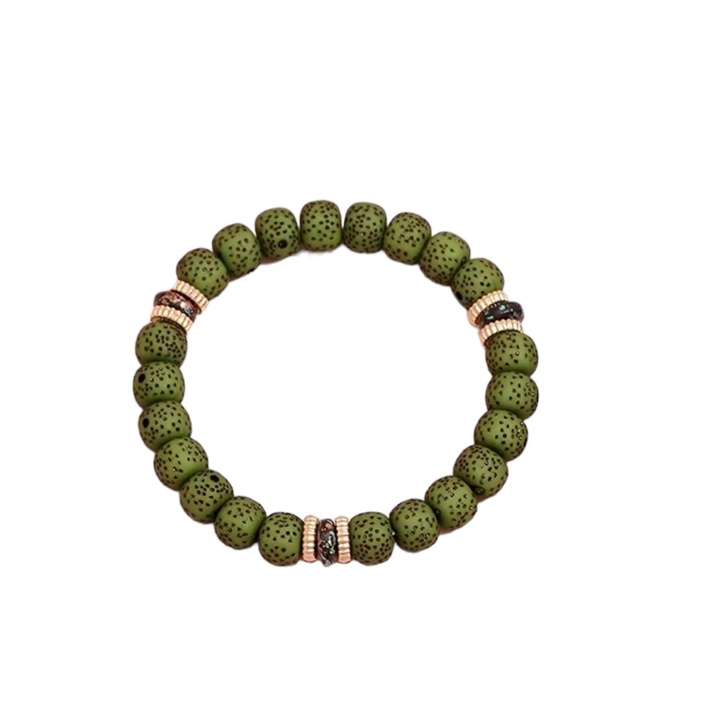 4 Piece Green Stackable Bracelet Set - image 7